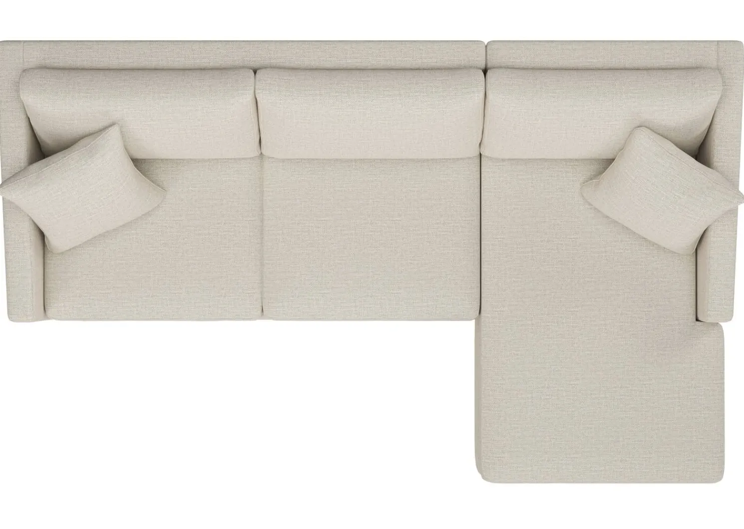 Urban Barn Hensley Custom Sofa Chaise- Custom Furniture