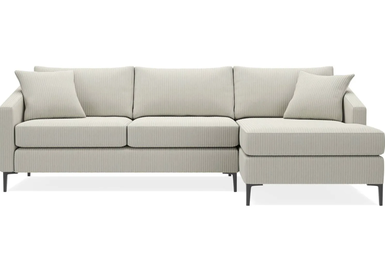 Urban Barn Hensley Custom Sofa Chaise- Custom Furniture