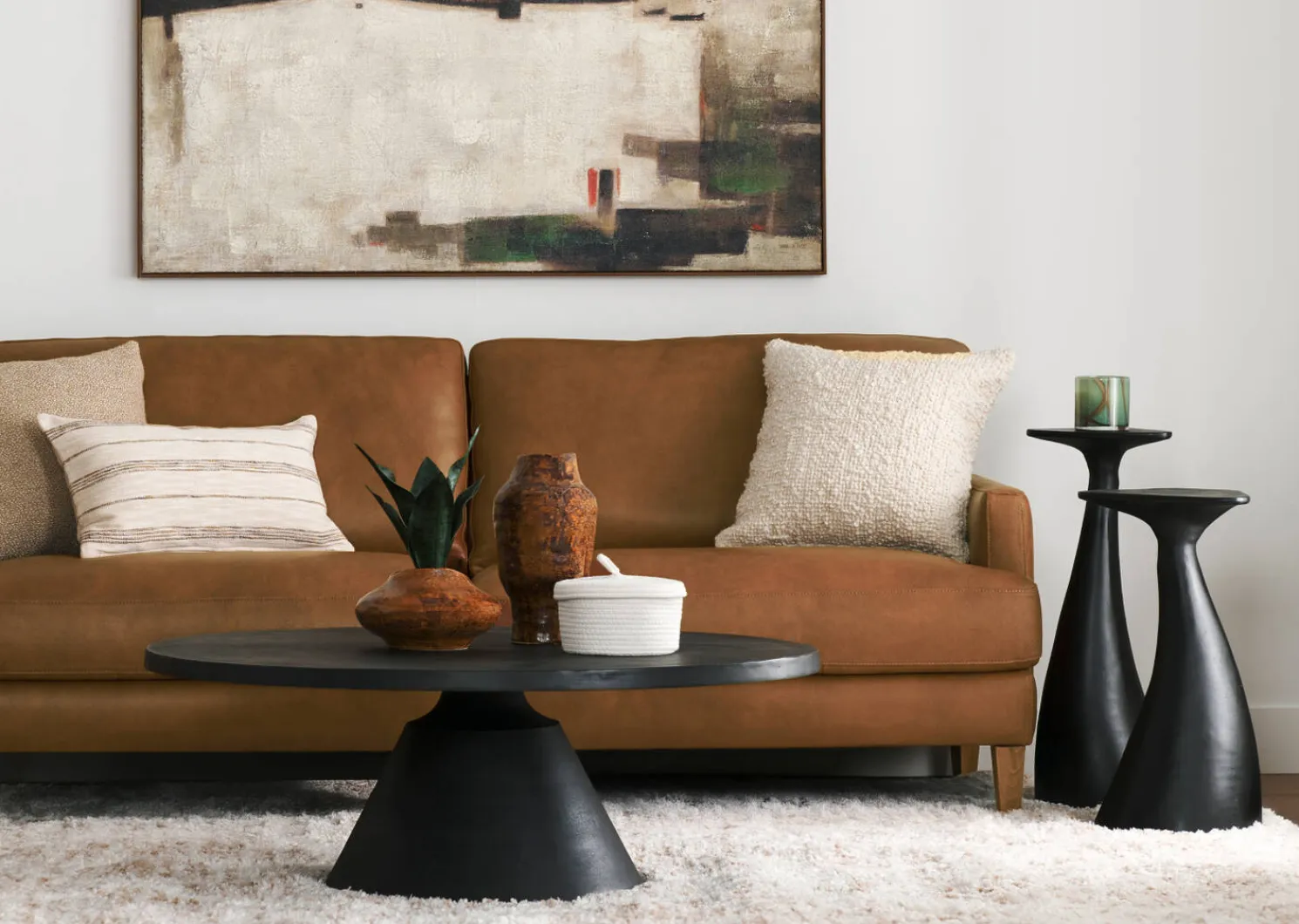 Urban Barn Higgins Recycled Metal Accent Table -Bronze- Side Tables