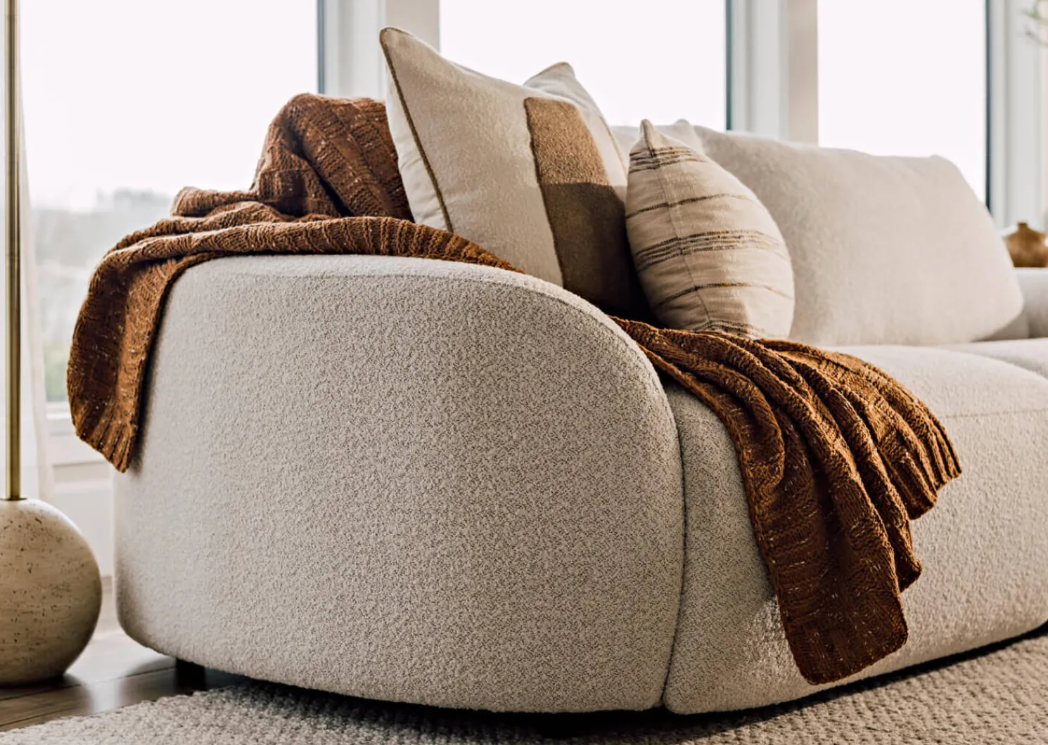 Urban Barn Hilary Relaxer Sofa -Cirro Natural- Sofas & Sectionals