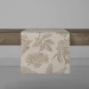 Urban Barn Hydrangea Table Runner Natural/Sand- Table Linens & Coasters