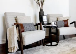 Urban Barn Irwin Recycled Metal Nesting Side Table Set- Side Tables