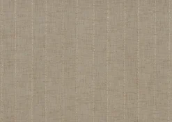 Urban Barn Ivan Striped Sheer Curtain Panel 96" Mushroom- Curtains