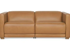 Urban Barn Jaxon Leather Reclining Sofa -Zen Toffee- Sofas & Sectionals