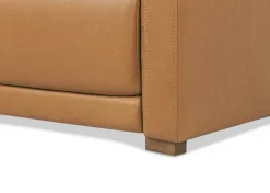 Urban Barn Jaxon Leather Reclining Sofa -Zen Toffee- Sofas & Sectionals