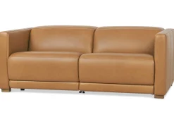 Urban Barn Jaxon Leather Reclining Sofa -Zen Toffee- Sofas & Sectionals