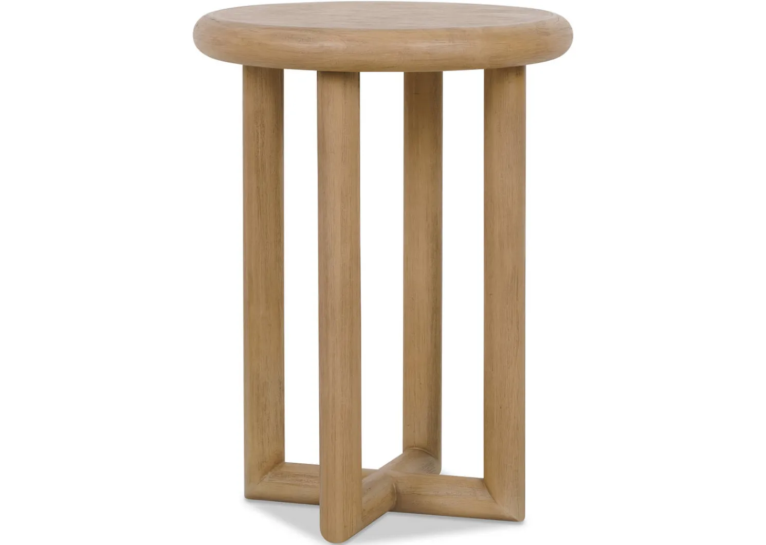 Urban Barn Jayman Round Side Table -Cava Sesame- Side Tables