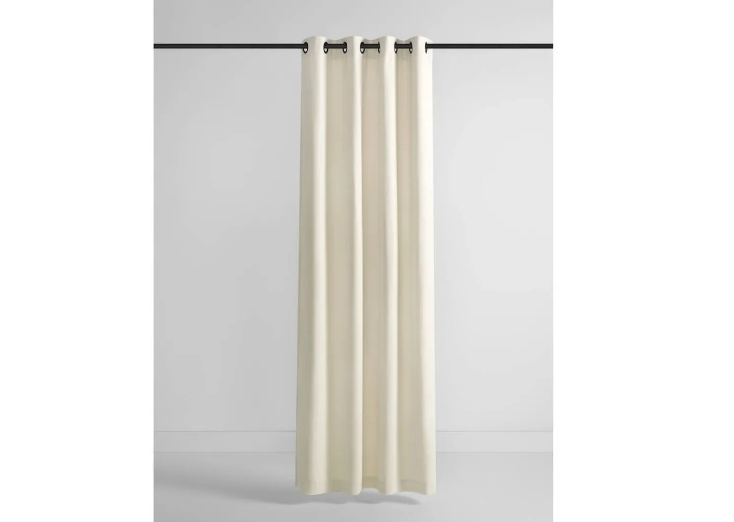 Urban Barn Julius Curtain Panel 96" Cream- Curtains