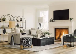 Urban Barn Kamari Reclaimed Wood Bookshelf -- Office Bookcases