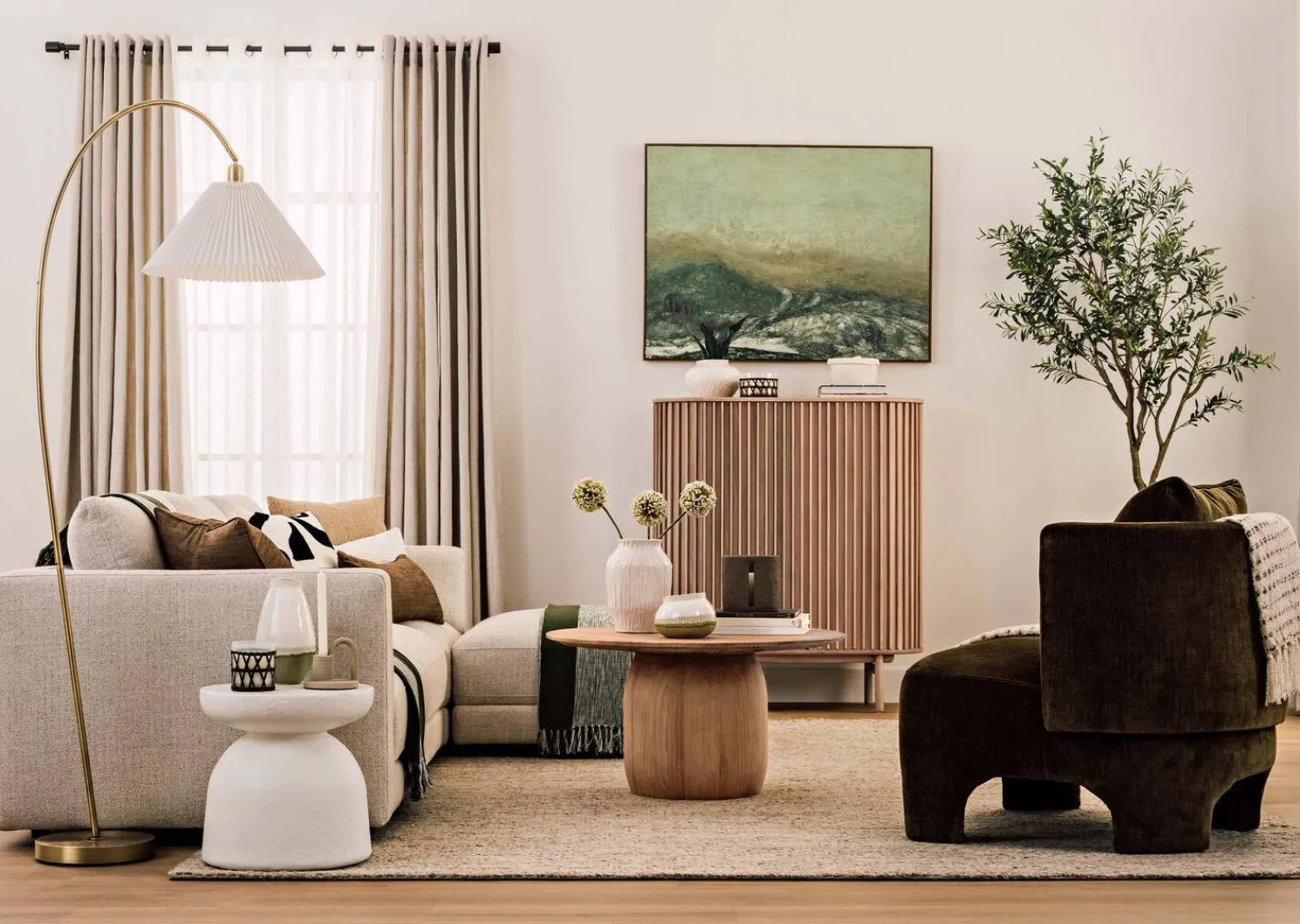 Urban Barn Keats Floor Lamp- Floor Lamps