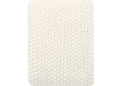 Urban Barn Kelvin Throw Ivory- Throws
