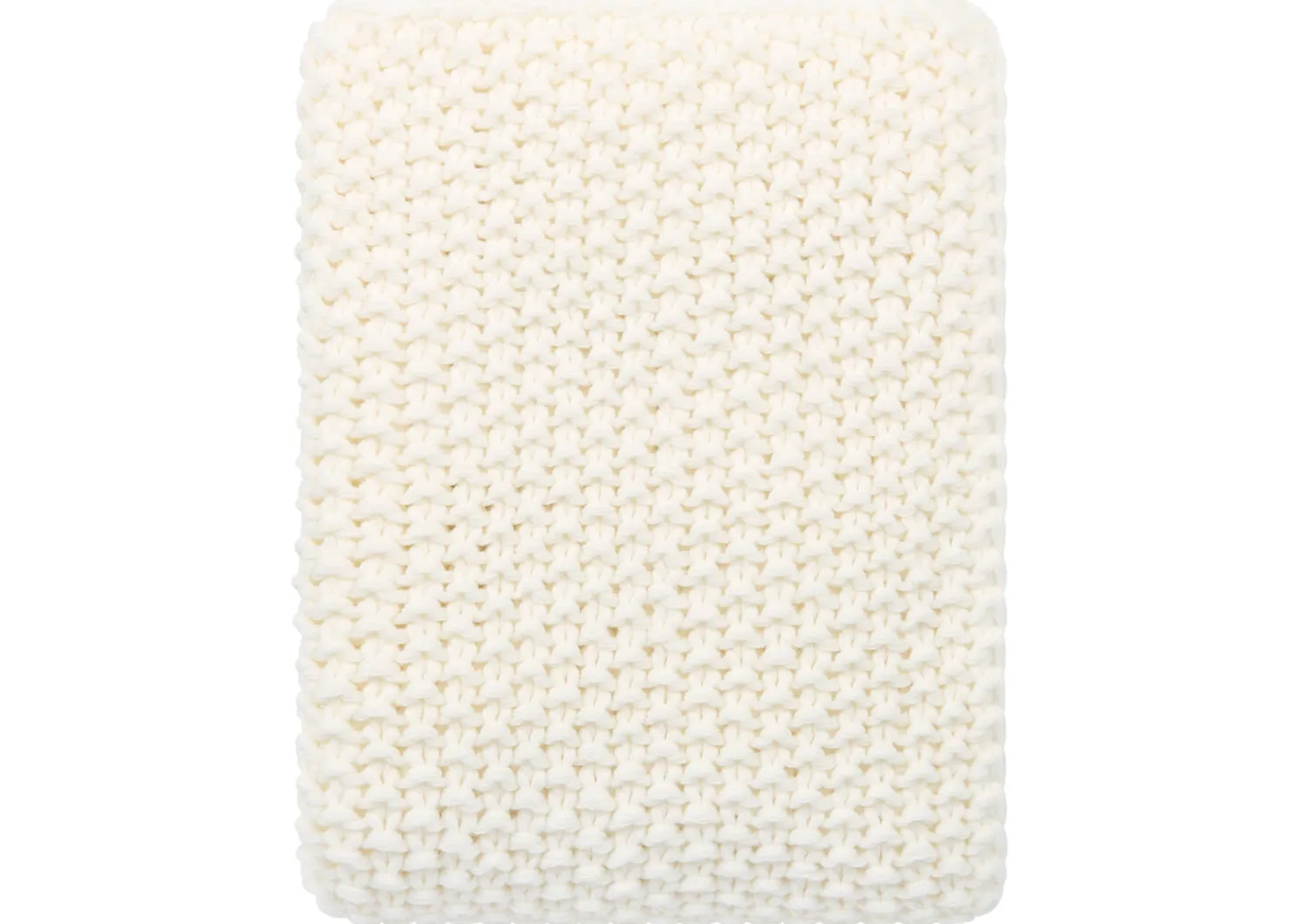 Urban Barn Kelvin Throw Ivory- Throws