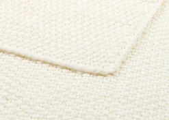 Urban Barn Kelvin Throw Ivory- Throws