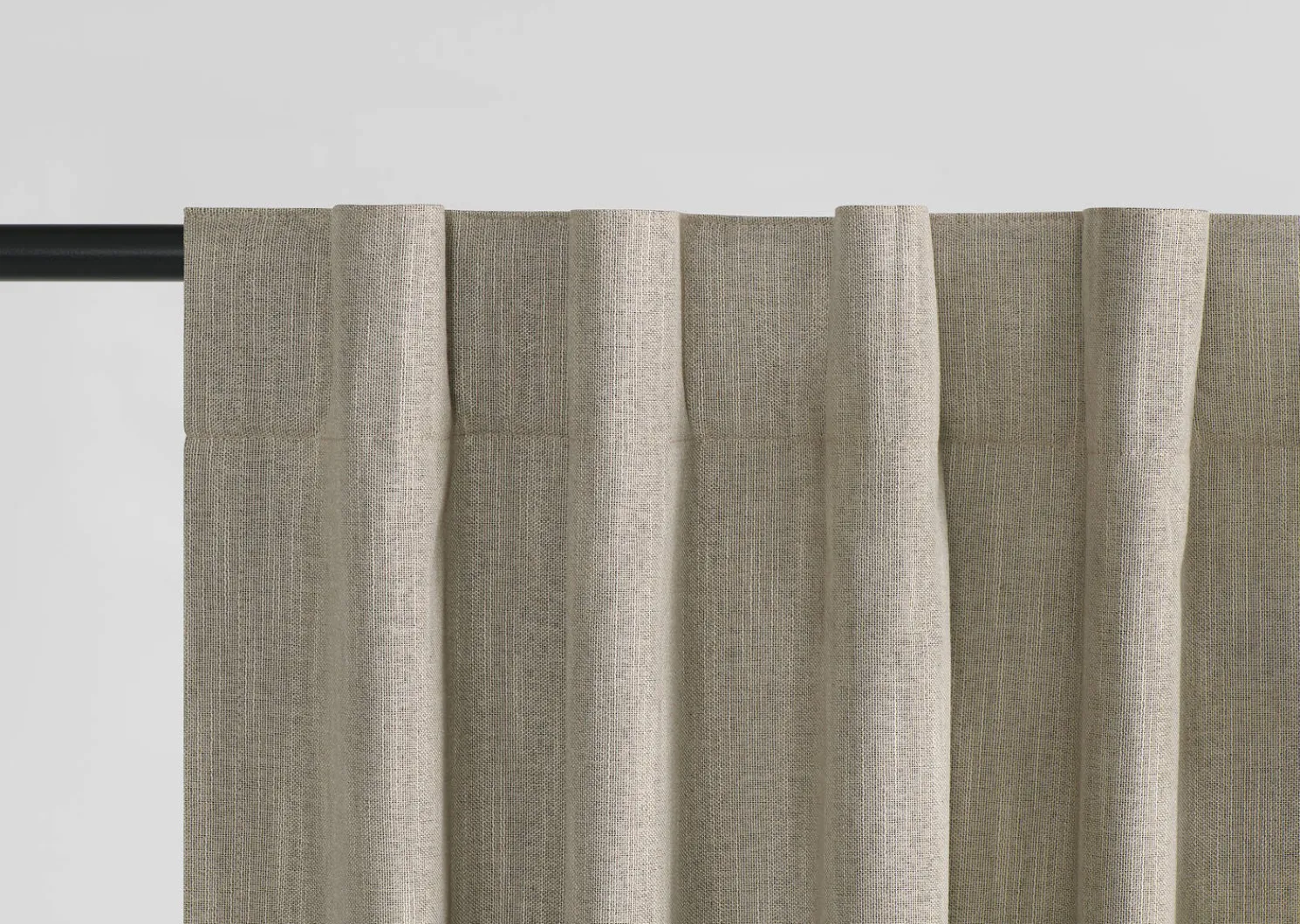 Urban Barn Kevin Blackout Curtain Panel 96" Sand- Curtains