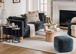 Urban Barn Kodie Ottoman- Ottomans & Benches