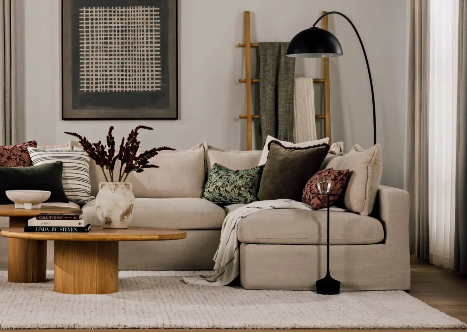 Urban Barn Lennon Accent Table -Onyx- Side Tables