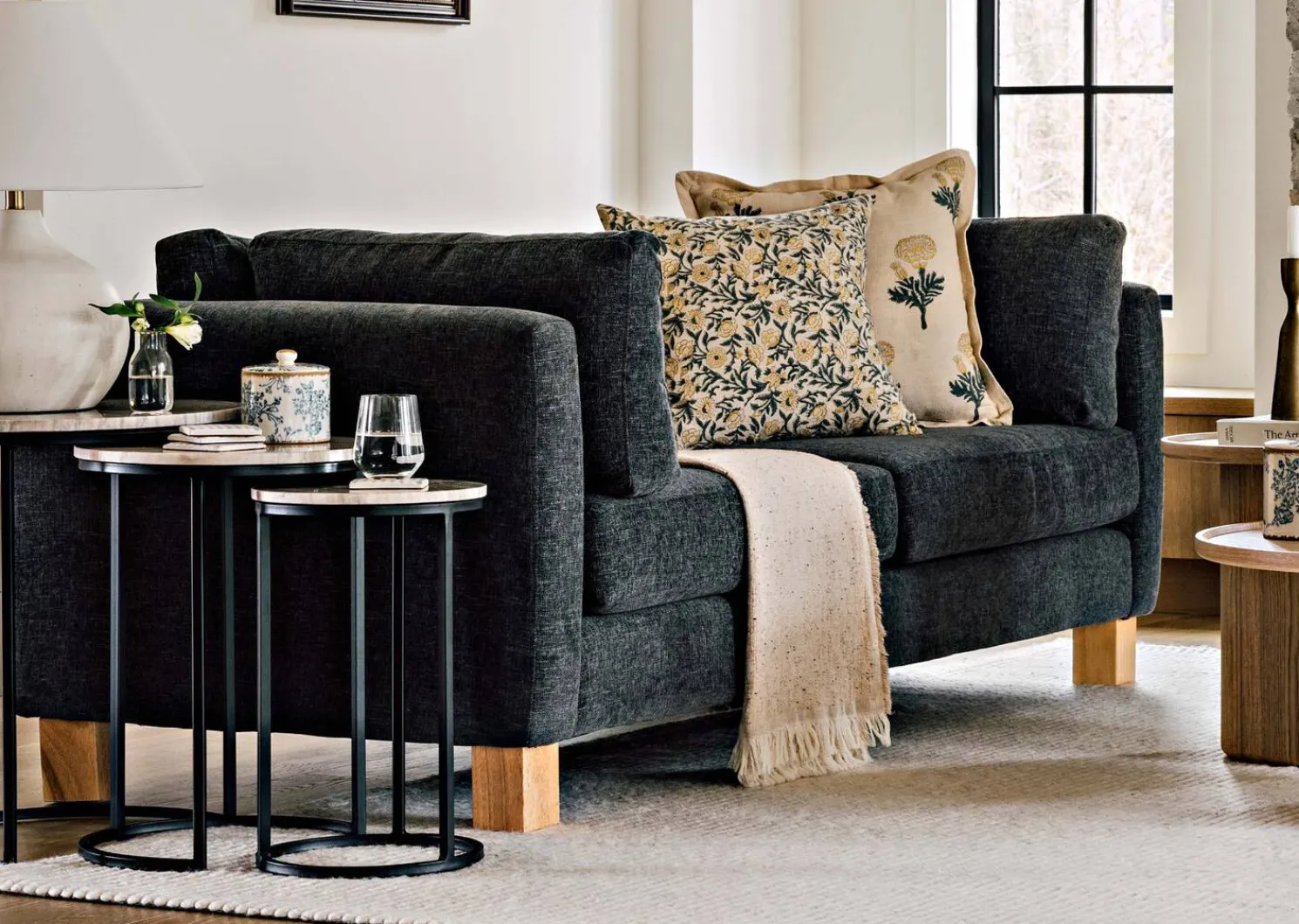 Urban Barn Leora Throw Sand- Throws