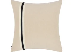 Urban Barn Leslie Cotton Pillow 20x20 Ivory/Black- Pillows