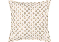 Urban Barn Lizette Printed Pillow 20x20 Iv/Tan- Pillows