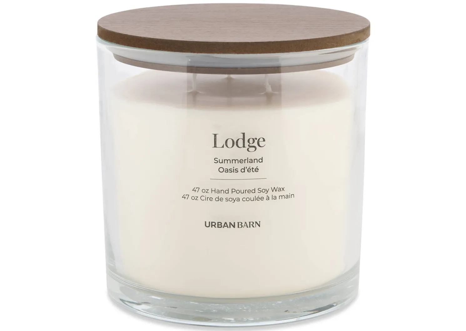 Urban Barn Lodge Candle- Candles & Holders