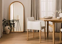 Urban Barn Magda Oak Leaner Mirror Arch- Mirrors