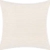 Urban Barn Malone Striped Pillow 20x20 Iv/Sav- Pillows
