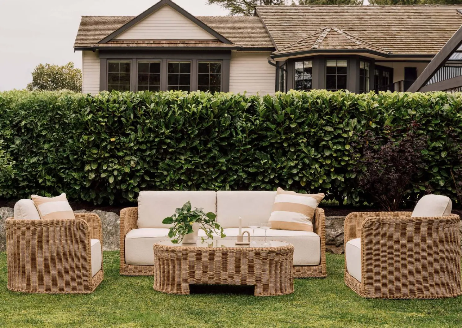 Urban Barn Malti Outdoor Armchair -Natural- All Outdoor Furniture