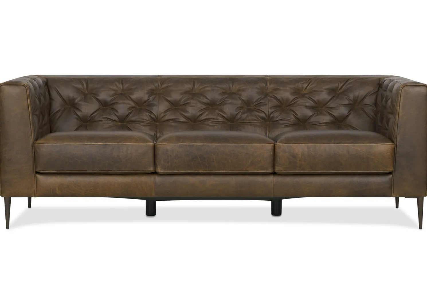 Urban Barn Marcello Leather Sofa -Waco Tobacco- Sofas & Sectionals