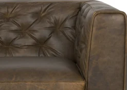 Urban Barn Marcello Leather Sofa -Waco Tobacco- Sofas & Sectionals