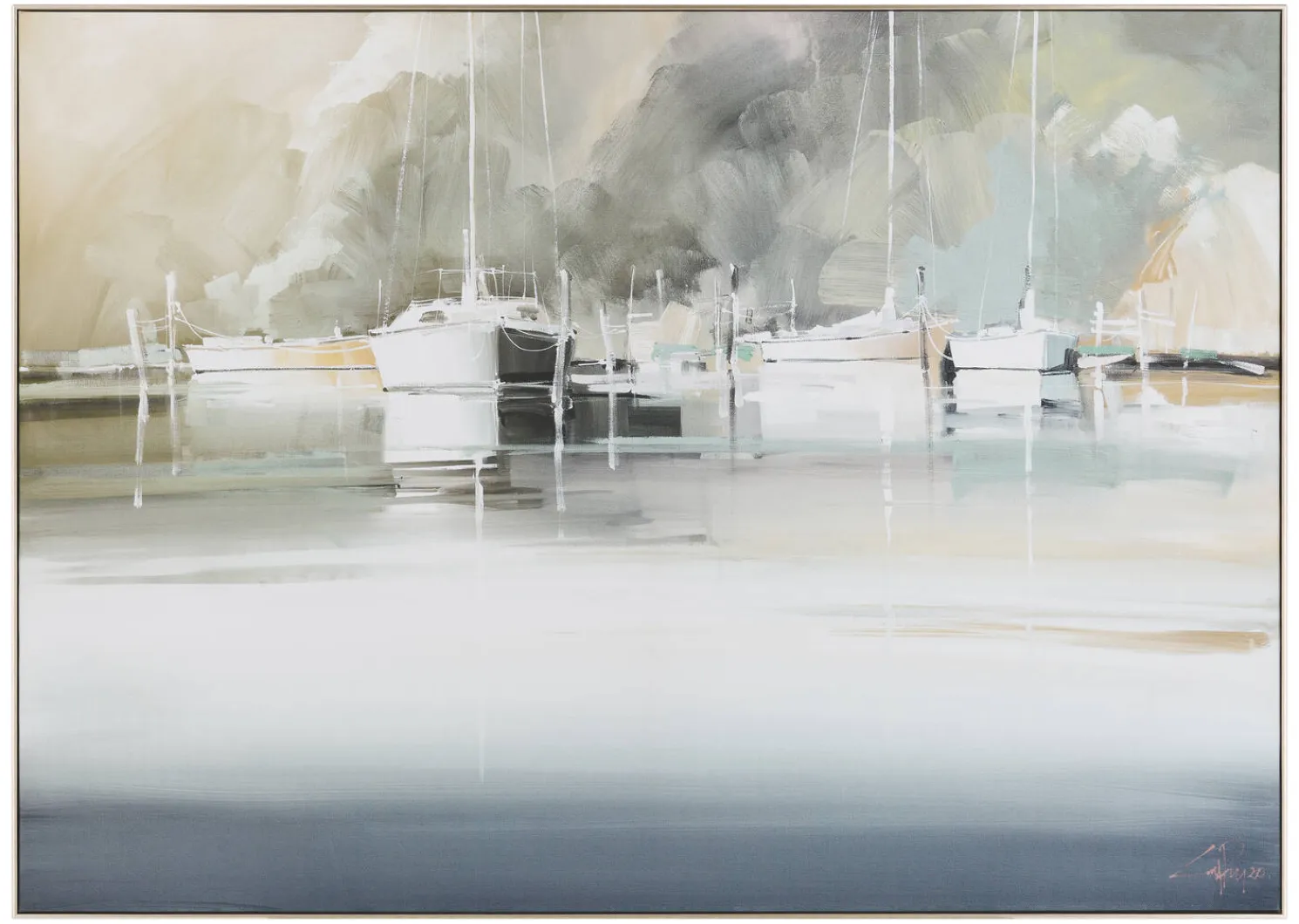 Urban Barn Marina Morning Wall Art- Wall Art