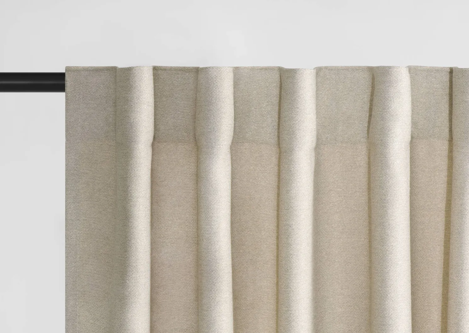 Urban Barn Maynard Curtain 96 Oyster- Curtains