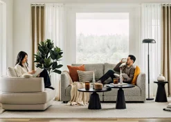 Urban Barn Mila Modular 2-Piece Loveseat- Modular Seating