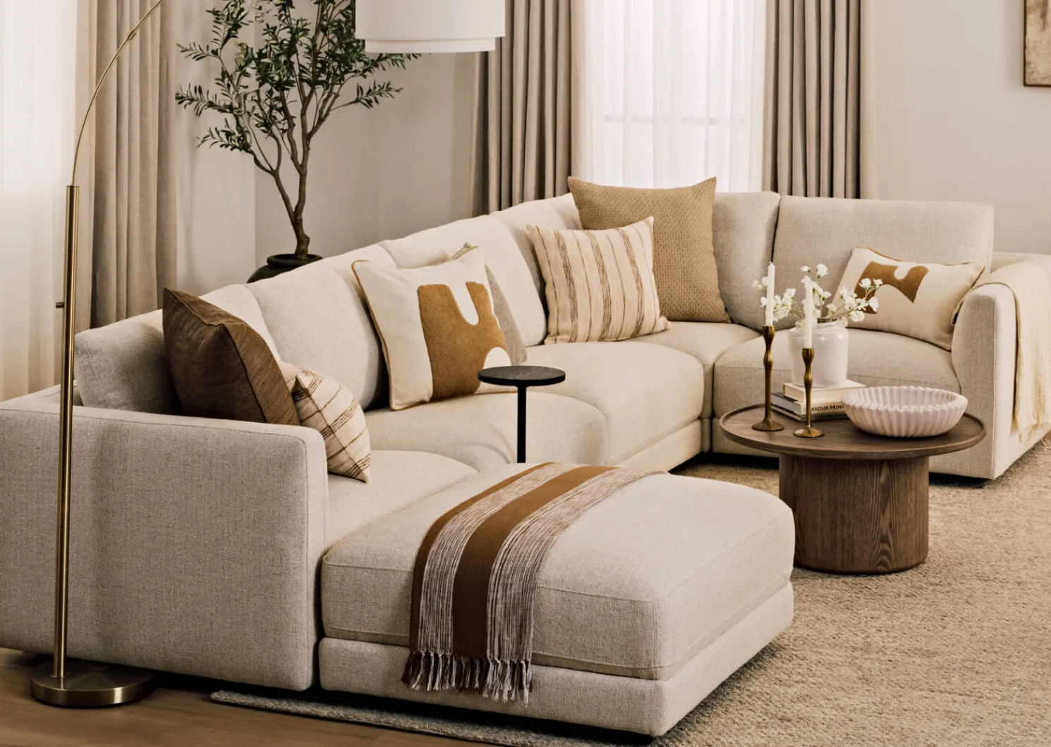 Urban Barn Mila Ottoman- Ottomans & Benches