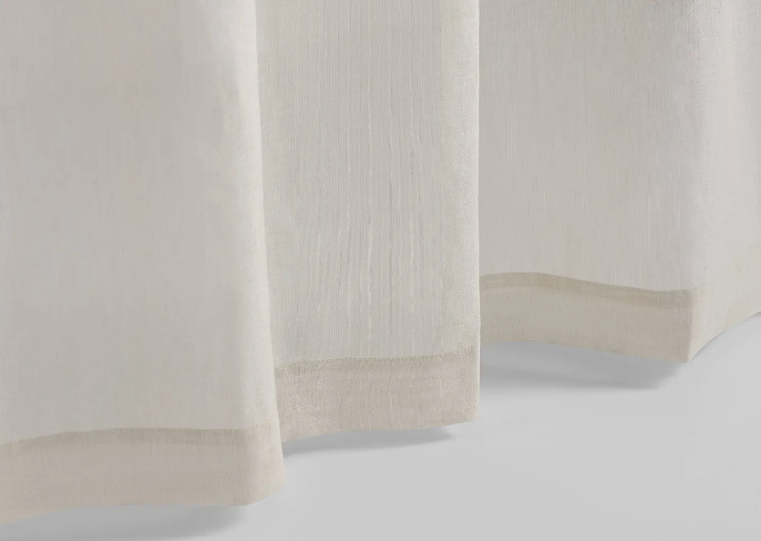 Urban Barn Misumi Sheer Curtain Panel 96"- Curtains