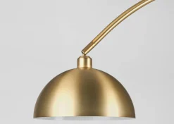 Urban Barn Muse Arc Floor Lamp Brass- Floor Lamps