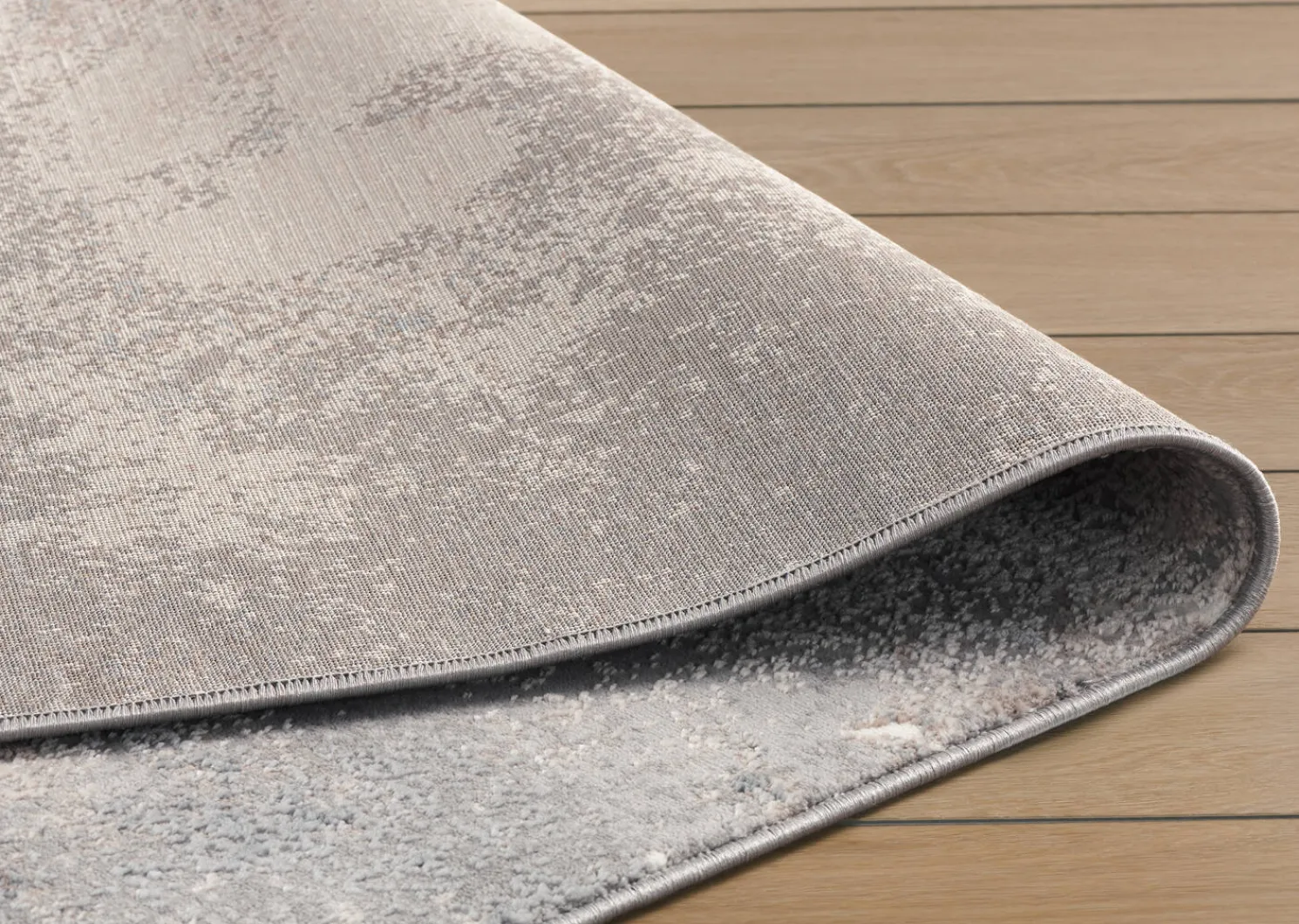 Urban Barn Nelson Rug Light Grey/Multi- Area Rugs