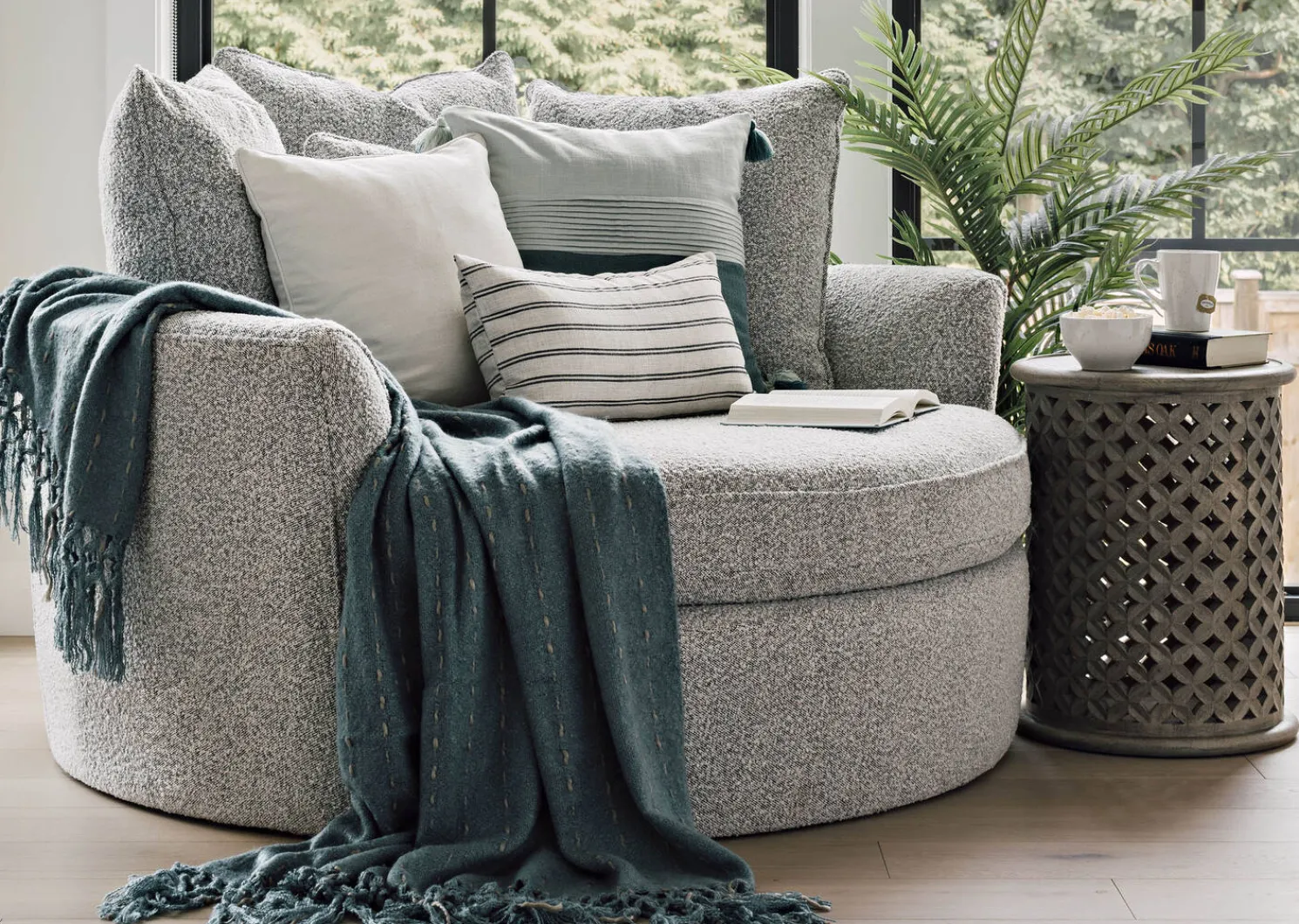 Urban Barn Nest Custom Chair- Custom Furniture