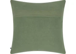 Urban Barn Nixie Cotton Pintuck Pillow 20x20 Green- Pillows