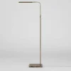 Urban Barn Oscar LED Floor Lamp Brass- Floor Lamps