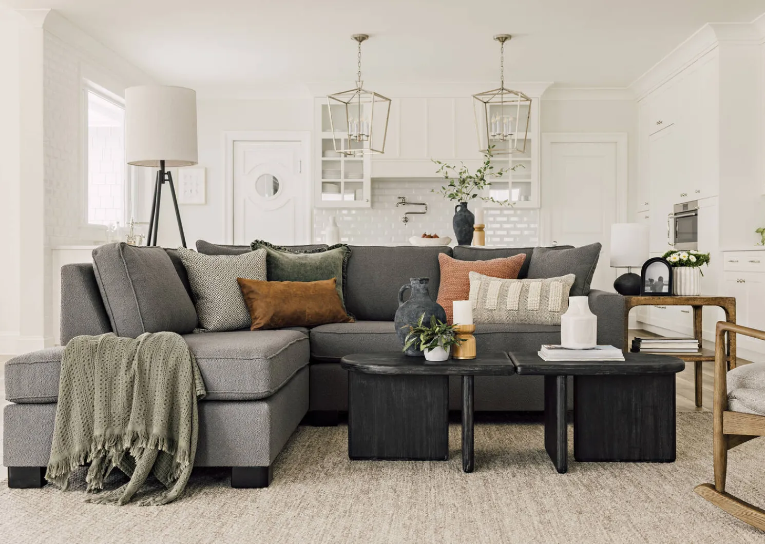 Urban Barn Pegg Tripod Floor Lamp- Floor Lamps