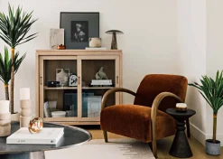 Urban Barn Pierce LED Table Lamp Black- Table Lamps