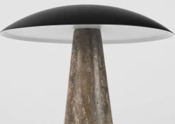 Urban Barn Pierce LED Table Lamp Black- Table Lamps