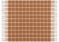 Urban Barn Remi Windowpane Plaid Throw- Throws