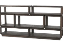 Urban Barn Reverie Low Bookshelf -Miro Havana- Office Bookcases