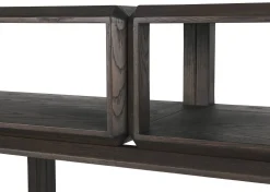 Urban Barn Reverie Low Bookshelf -Miro Havana- Office Bookcases