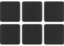 Urban Barn Riva Coaster Set with Holder- Table Linens & Coasters