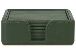 Urban Barn Riva Coaster Set with Holder- Table Linens & Coasters