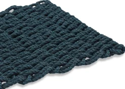 Urban Barn Rope Doormat Navy- Doormats