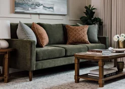 Urban Barn Ruhi Cotton Pillow 20x20 Rust- Pillows