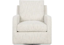 Urban Barn Sadie Swivel Armchair -Zell Pearl- Accent Chairs